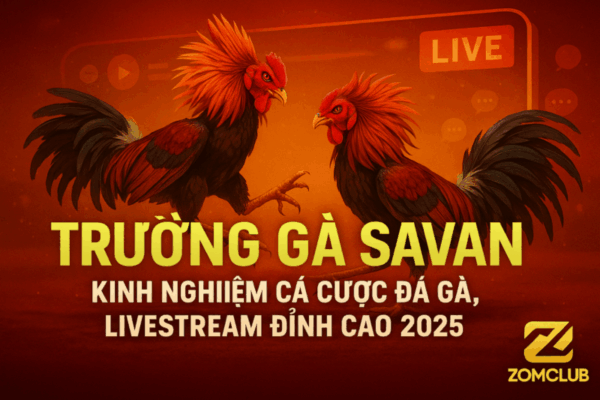 Trường Gà Savan – Kinh Nghiệm Cá Cược Đá Gà, Livestream Đỉnh Cao 2025